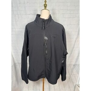SOG Tactical Softshell Jacket Men's 2XL Black Full Zip Utility Coat‎ EUC